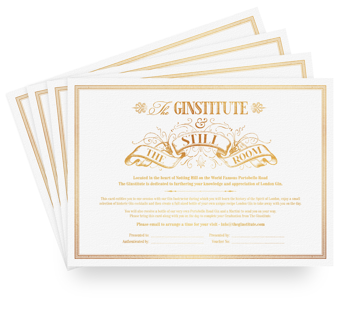 Portobello Road Distillery | Gift Voucher - Physical Voucher