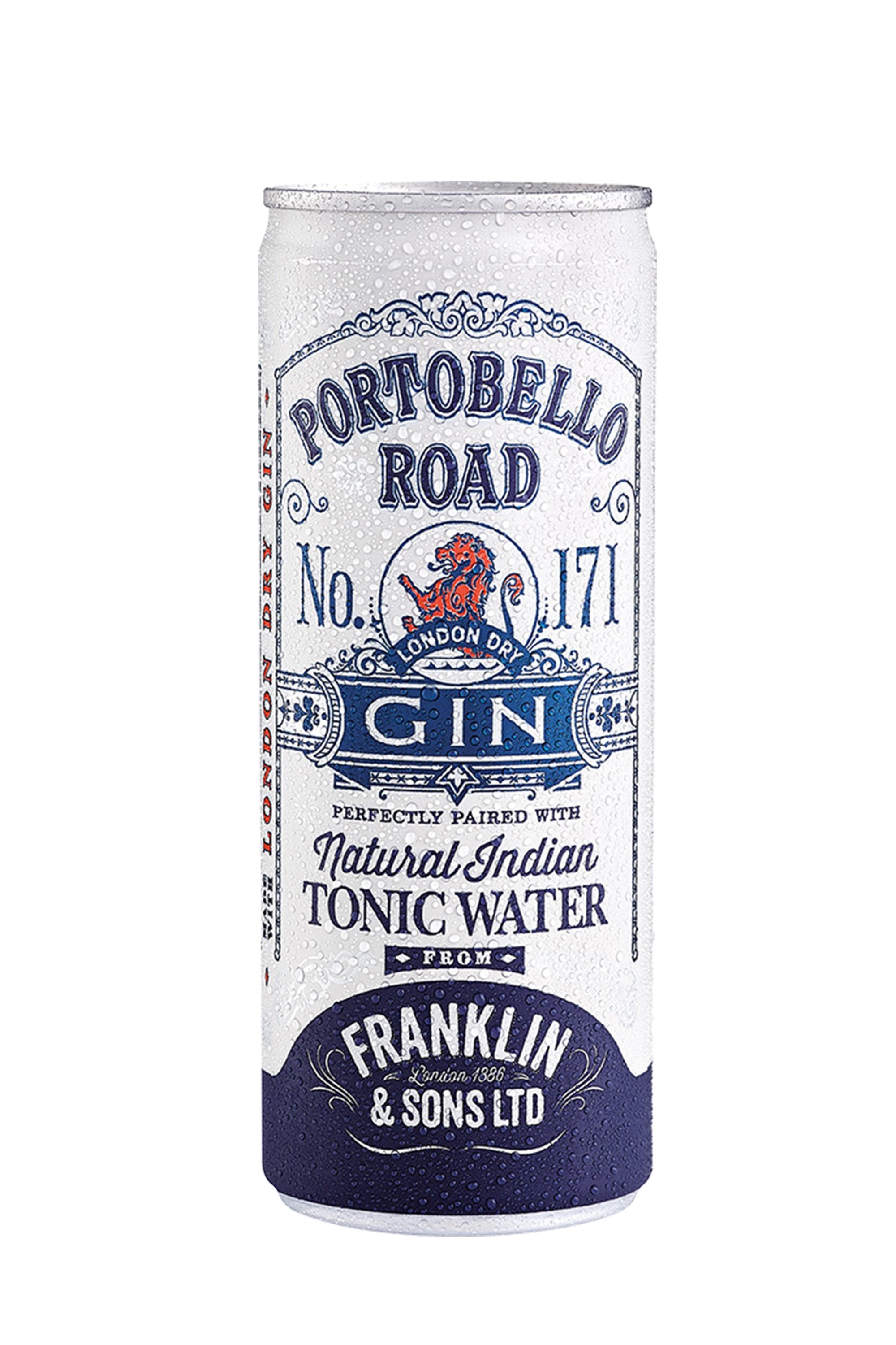 Portobello Road Gin and Franklin and Sons Tonic Ready To Drink